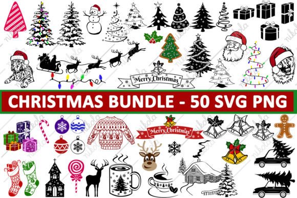 Christmas Bundle SVG PNG Cut File Review