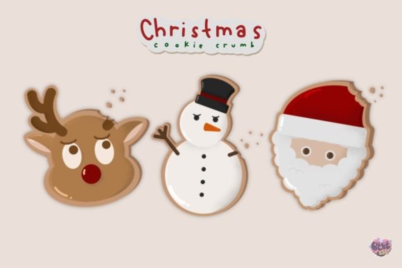 Christmas Cookie Crumb Illustrations Review