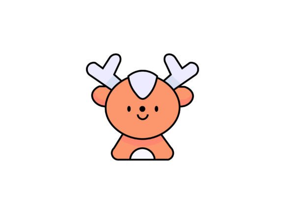 Christmas Deer Illustrations for Festive Web Design