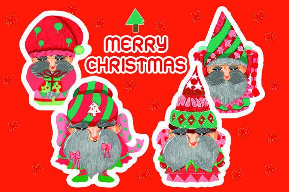 Merry Christmas Sublimation PNG File for Illustrations