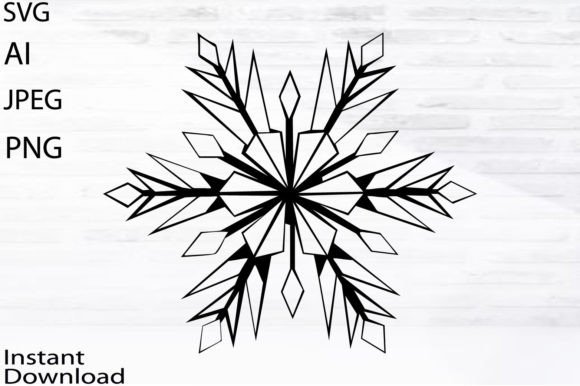 Snowflake Christmas SVG Cut Files Review